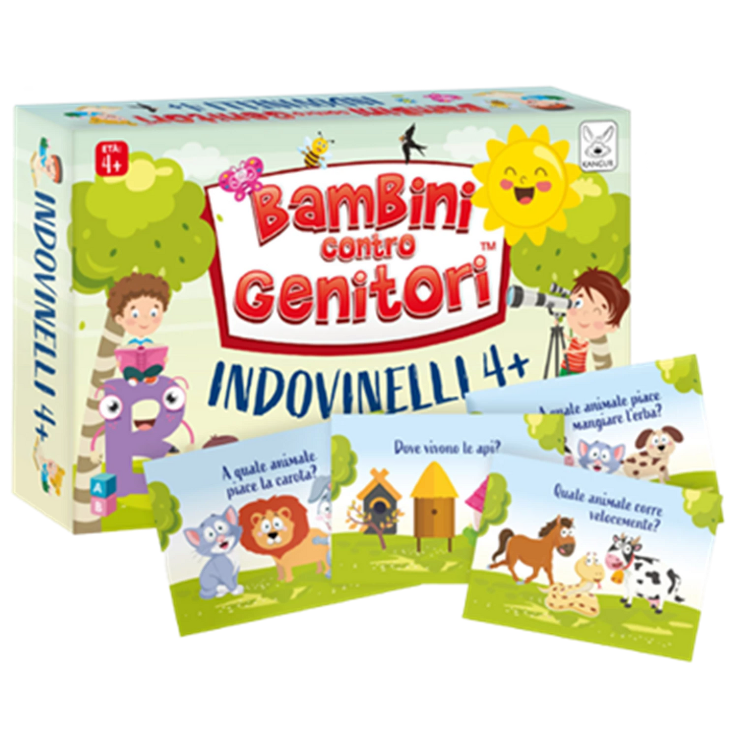 ASMODEE - KINDER GEGEN ELTERN RATESPIEL (IT) - I