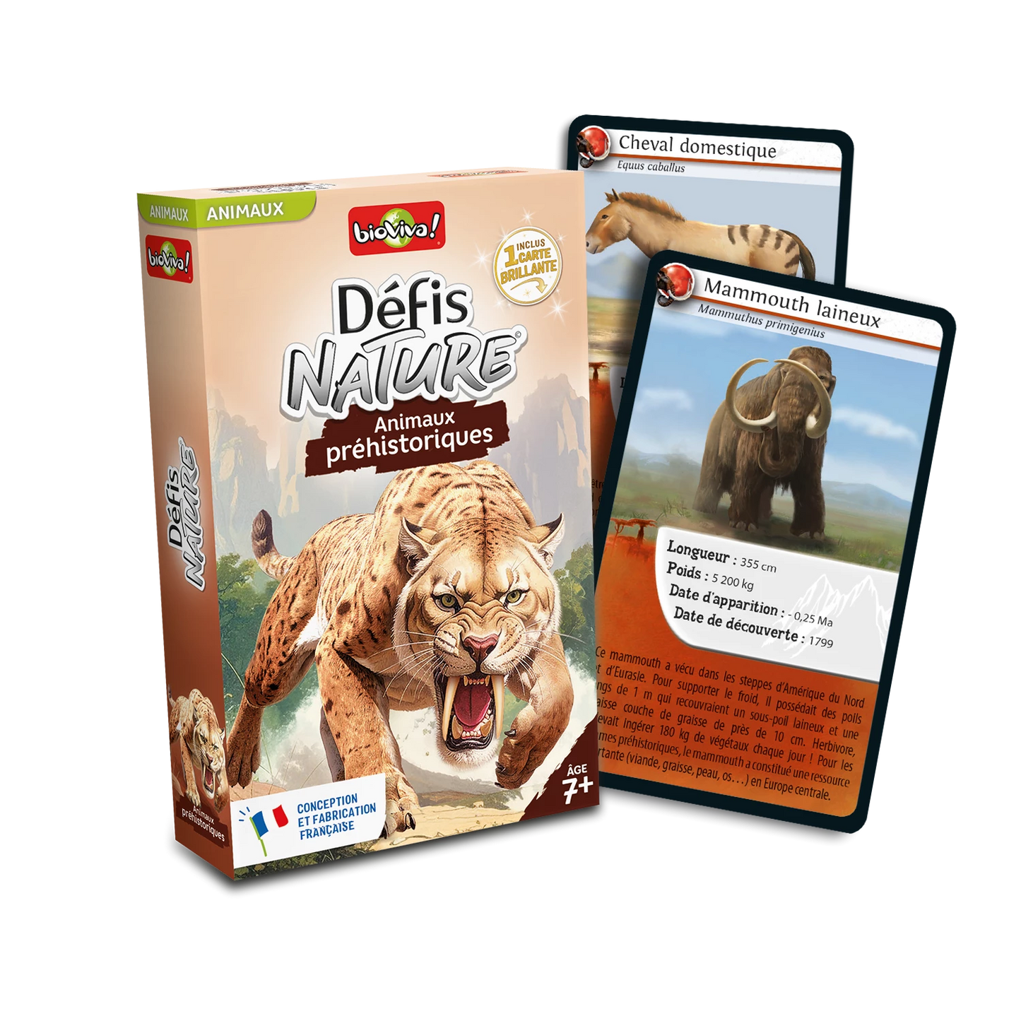 BIOVIVA - DEFIS NATURE PRÄHISTORISCHE TIERE (FR) - F