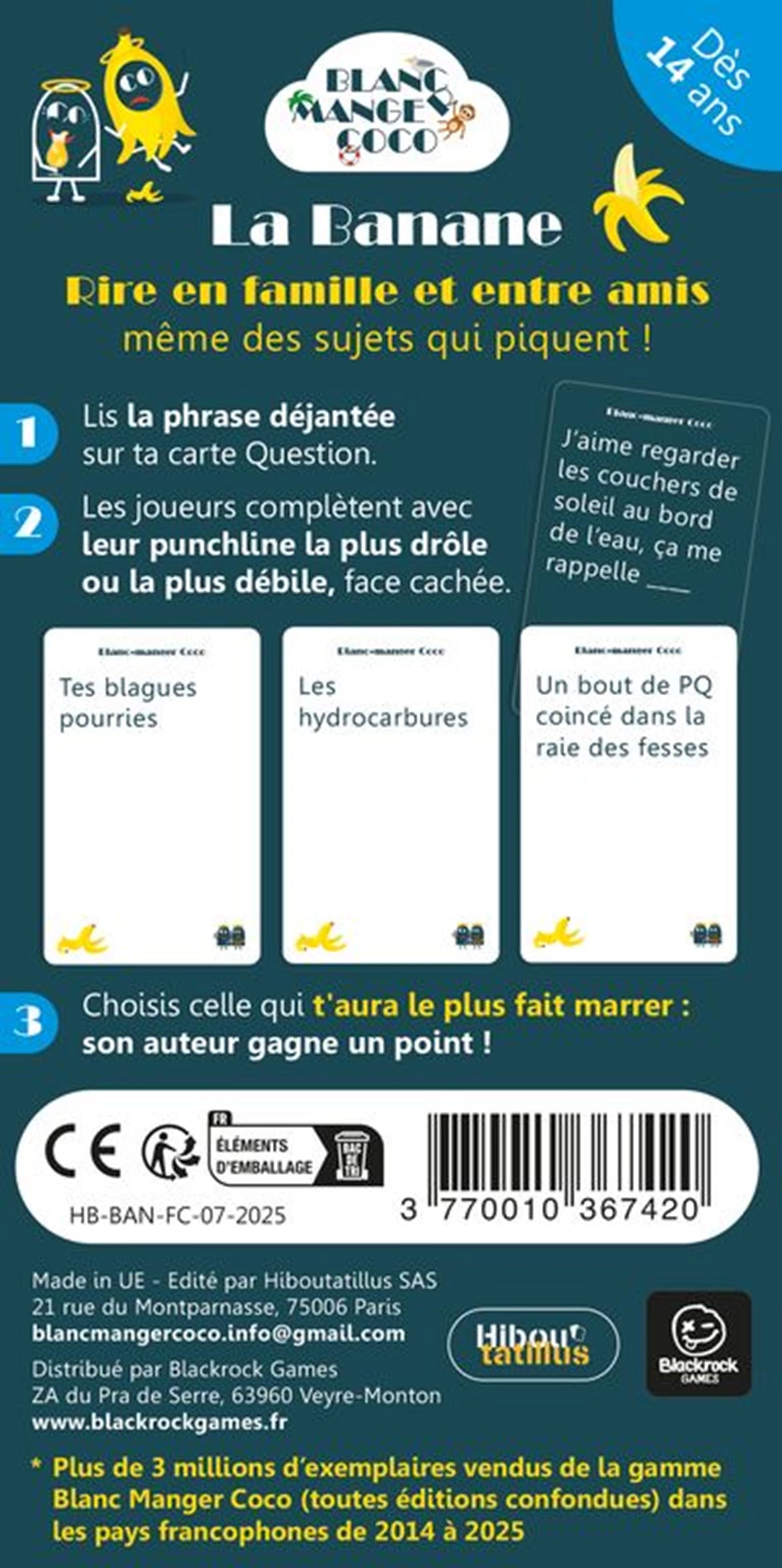 BLANC MANGER COCO – DIE BANANE (FR)