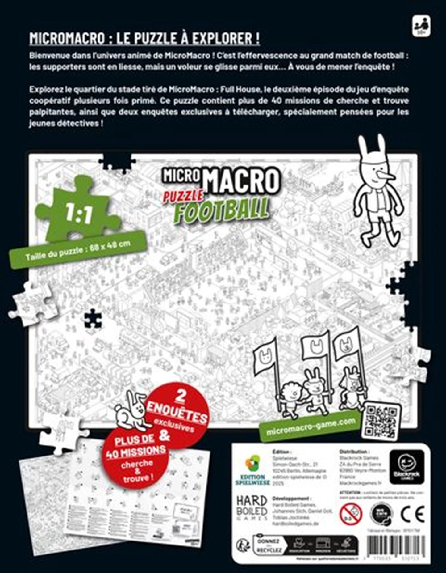 MICRO MACRO PUZZLE FUßBALL (FR)