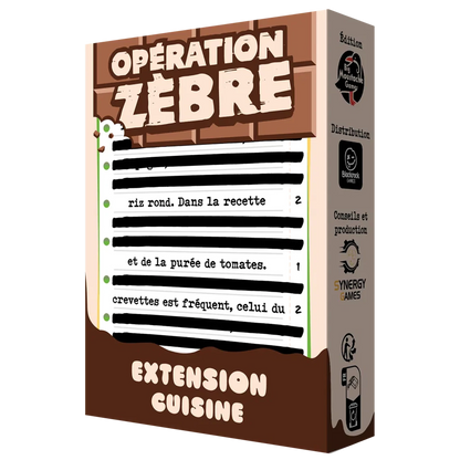 BLACKROCK GAMES - OPERATION ZEBRA EXT. KÜCHE (FR) - F