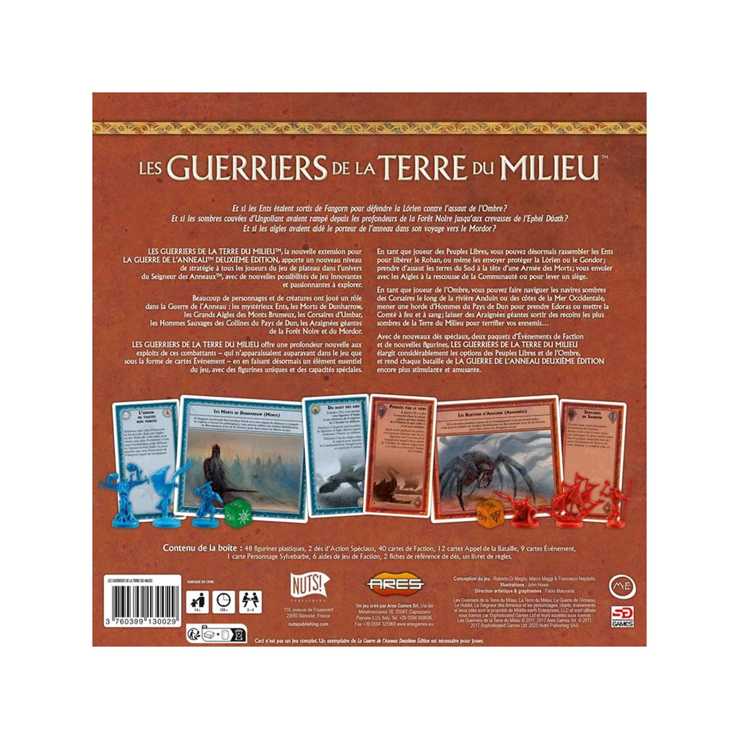 LA GUERRE DE L'ANNEAU EXT LES GUERRIERS DE LA TERRE DU MILIE