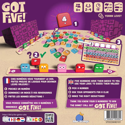 BLUE ORANGE - HO CINQUE (FR-DE-IT-EN-NL-SP-PL-RU) - F/D/I/ML