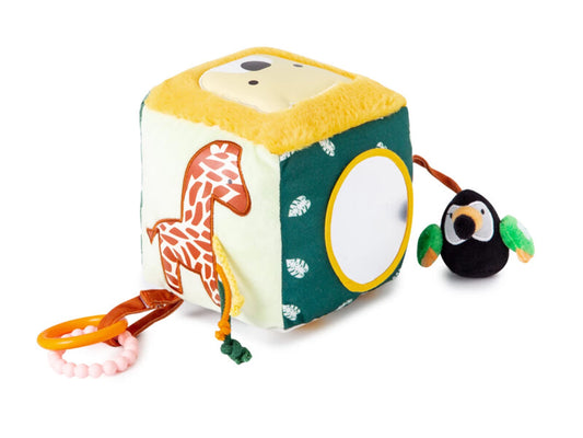 CUBO DI ATTIVITÀ MORBIDO - GIUNGLA