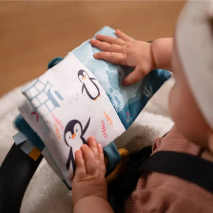 LITTLE BIG FRIENDS - STOFFBUCH FÜR BABYS - OZEAN - F/D/I/ML