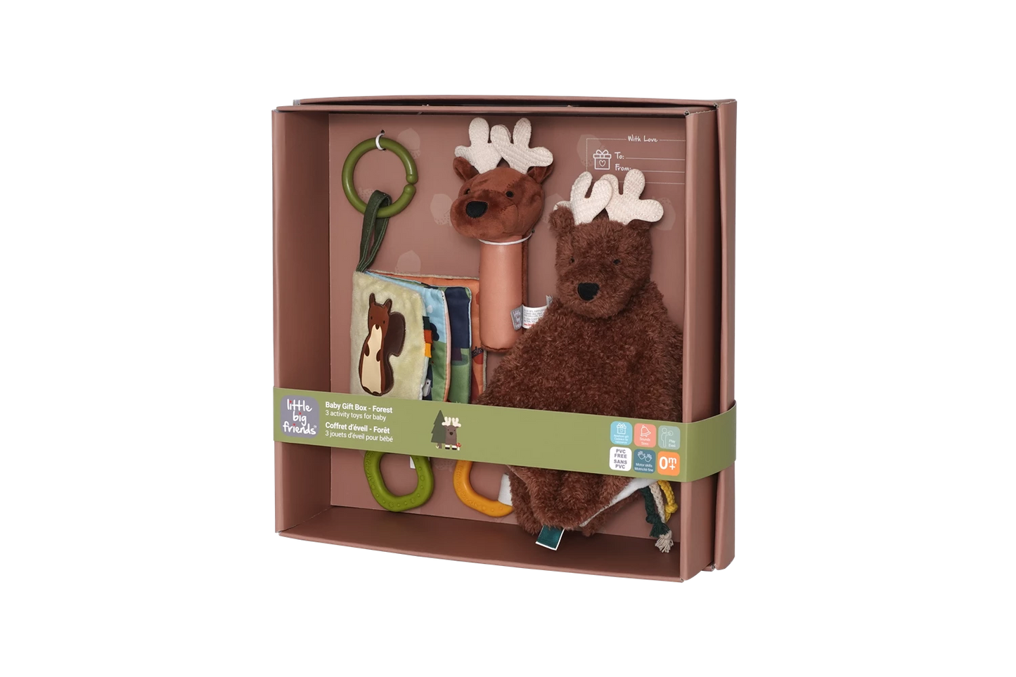 LITTLE BIG FRIENDS - LBF COFFRET D'ÉVEIL FORÊT - F/D/I/ML