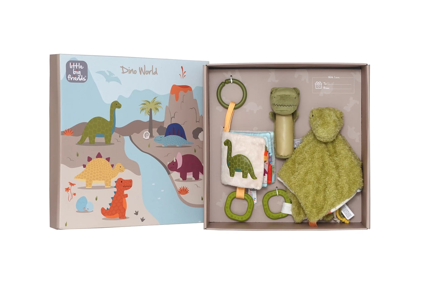 LITTLE BIG FRIENDS - LBF WECKSET DIE DINOS-FREUNDE - F/D/I/ML