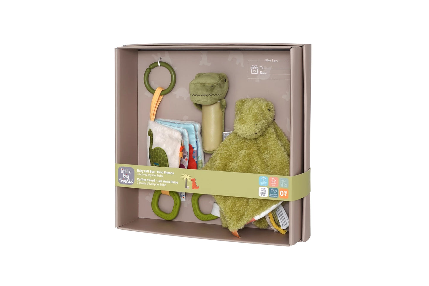 LITTLE BIG FRIENDS - LBF WECKSET DIE DINOS-FREUNDE - F/D/I/ML