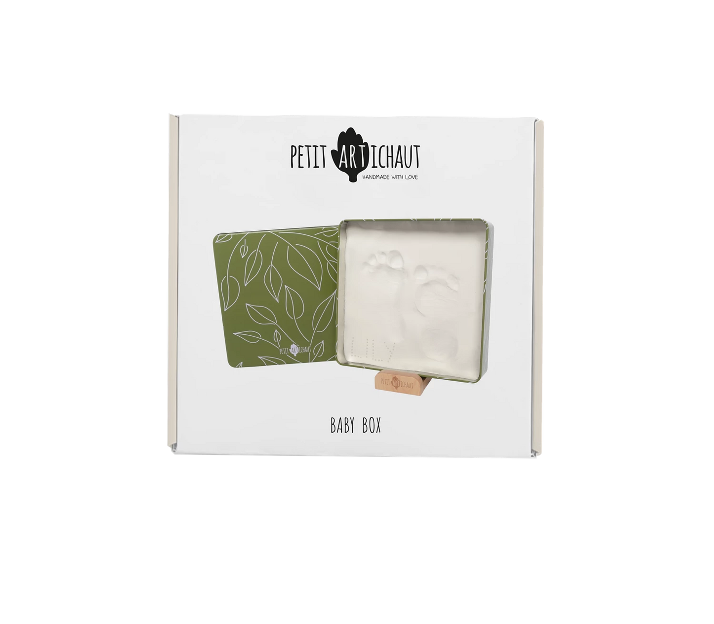 BABY BOX QUADRATISCH – OLIV