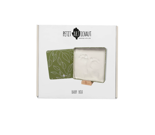 BABY BOX QUADRATISCH – OLIV
