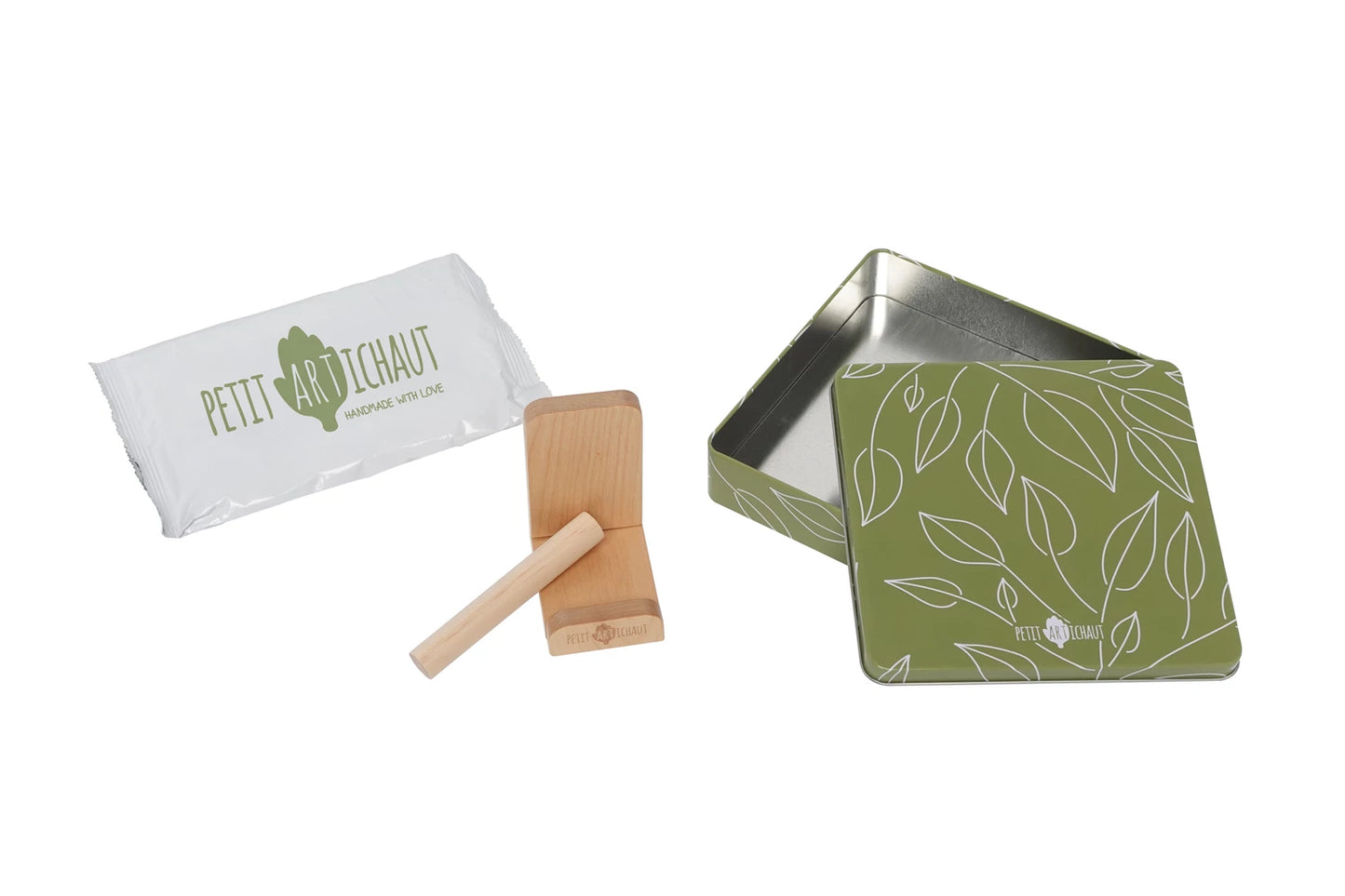 BABY BOX QUADRATISCH – OLIV