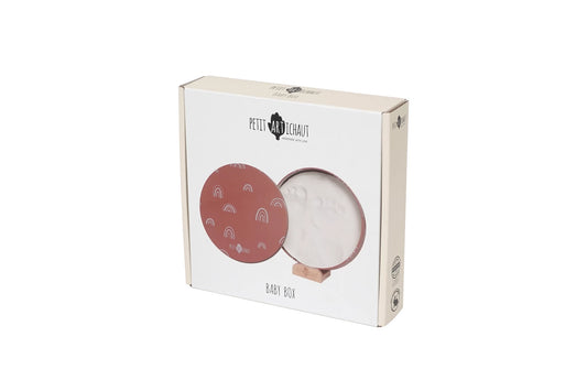 BABY BOX ROUND - REGENBOGEN TERRAKOTTA