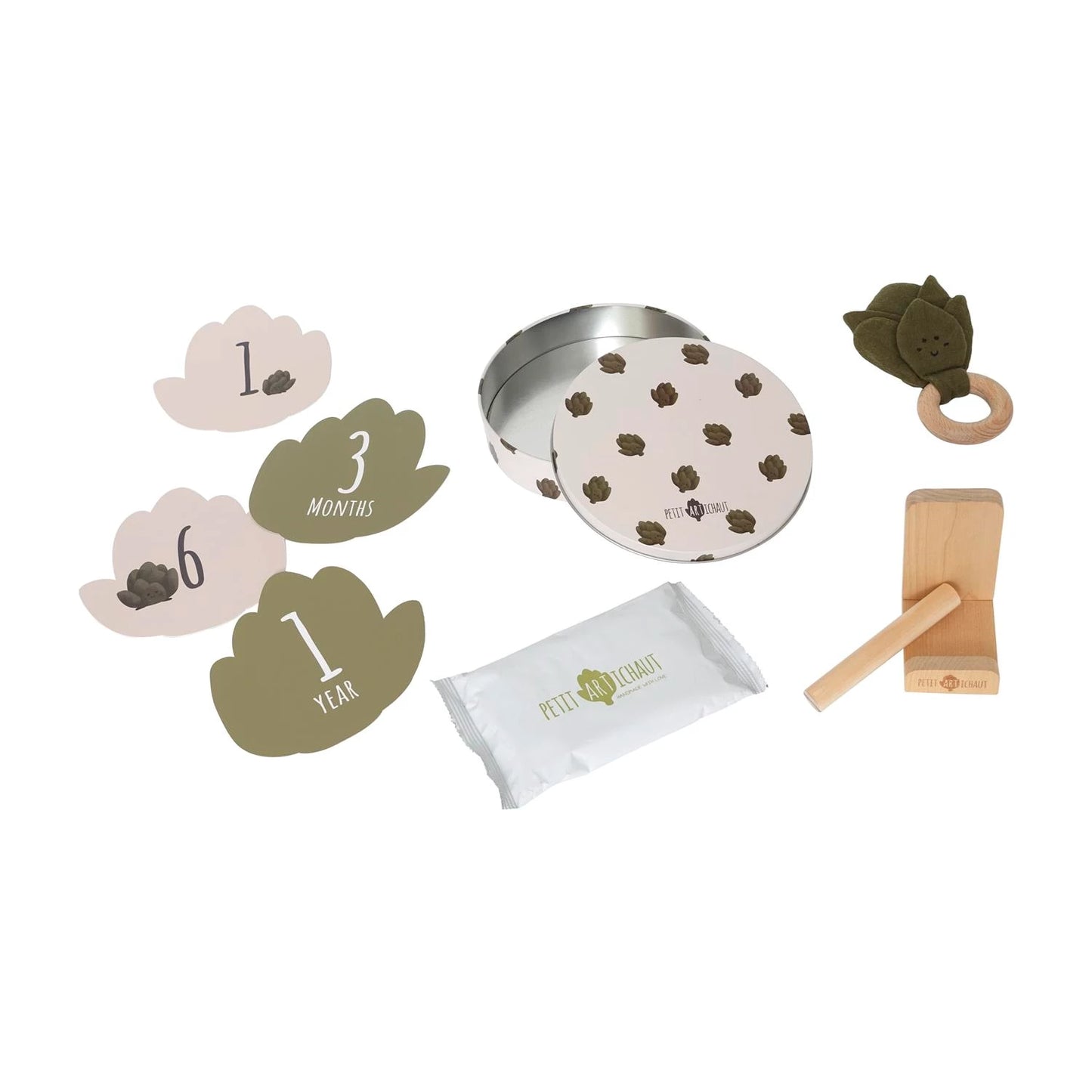 PETIT ARTICHAUT - COFFRET CADEAU BÉBÉ - PETIT ARTICHAUT - F/D