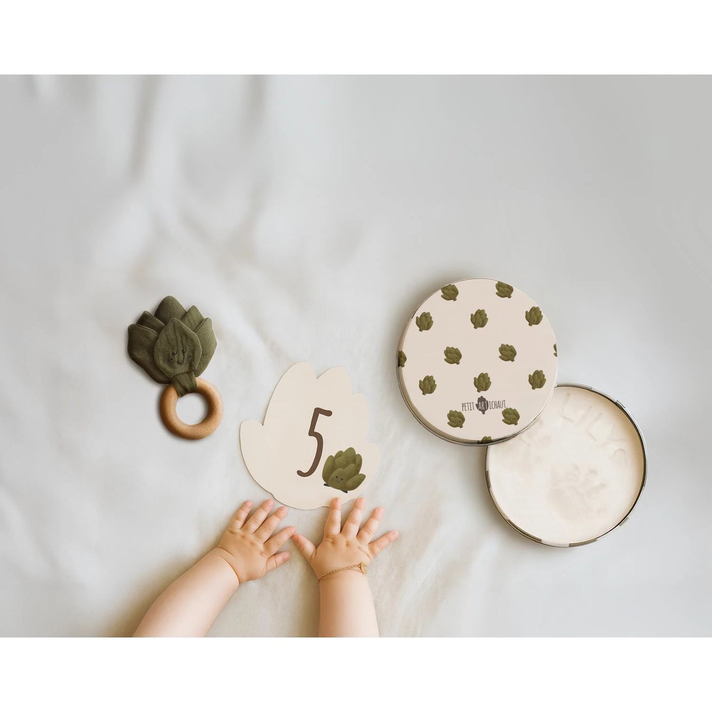 PETIT ARTICHAUT - COFFRET CADEAU BÉBÉ - PETIT ARTICHAUT - F/D