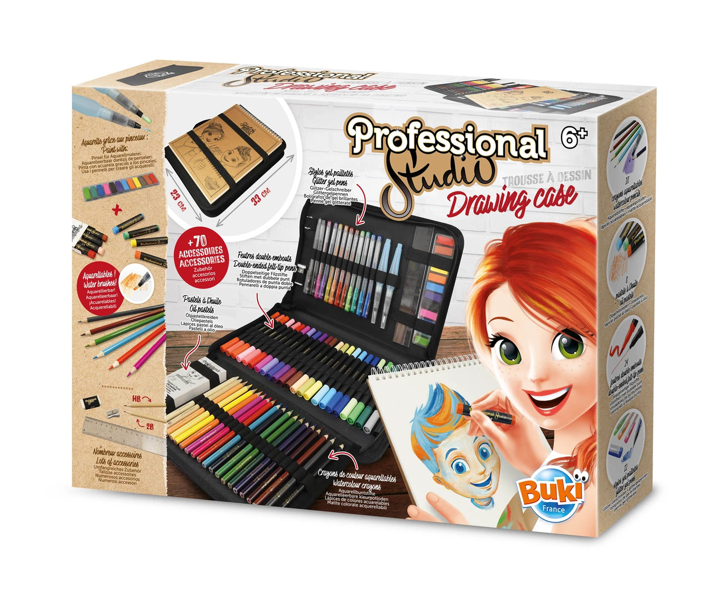 KIT DE PEINTURE PROFESSIONNEL DE STUDIO