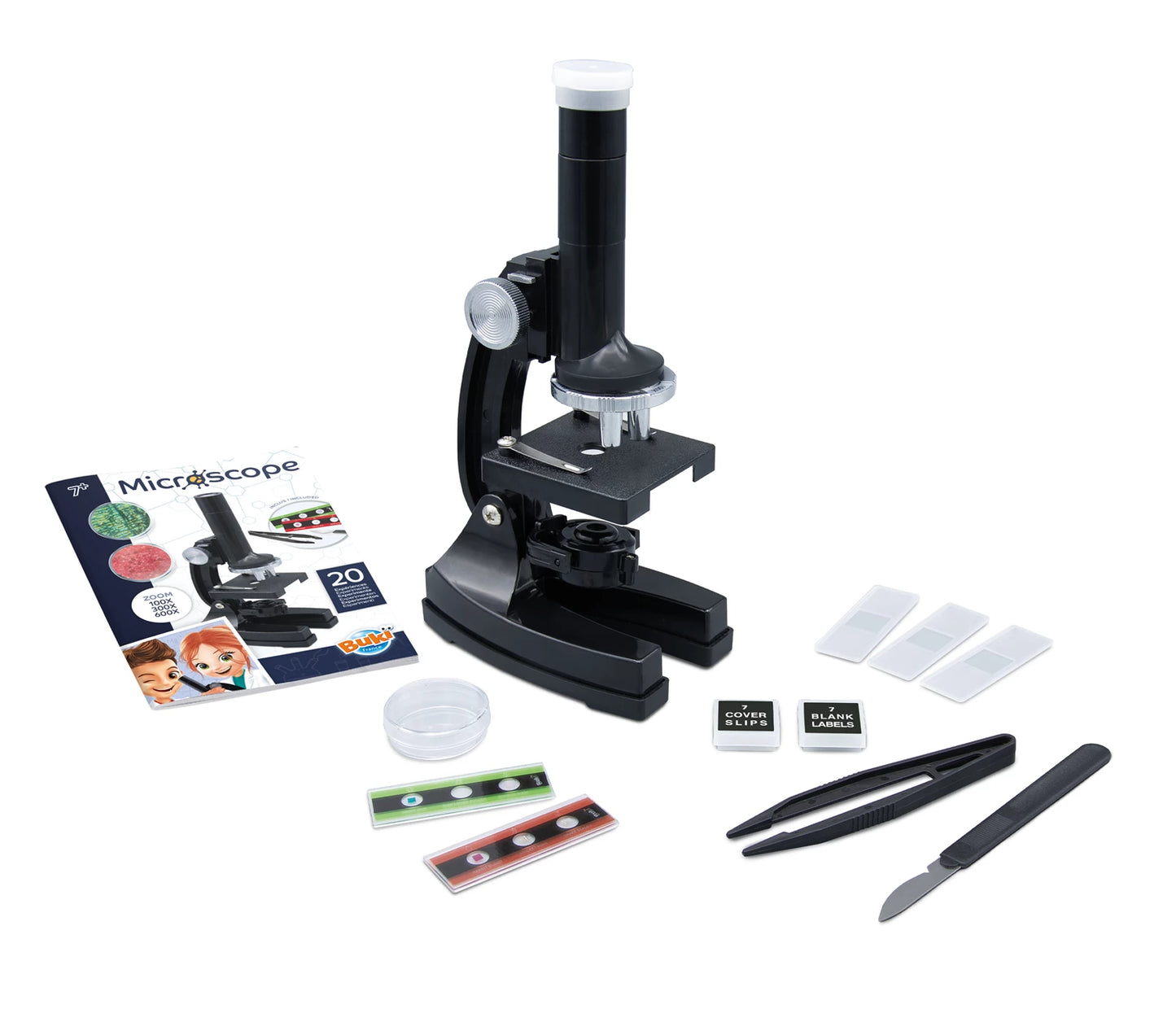 BUKI - MICROSCOPE 20 EXPÉRIENCES - F/D/I/ML