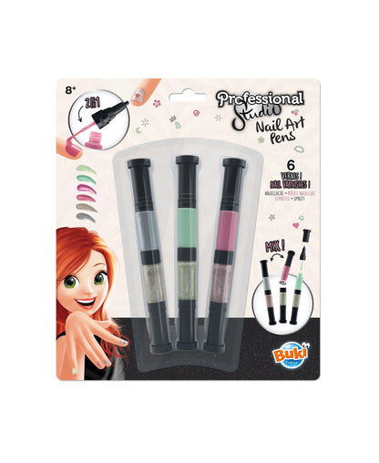 BUKI - CRAYONS POUR VERNIS À ONGLES – ARGENT - F/D/I/ML