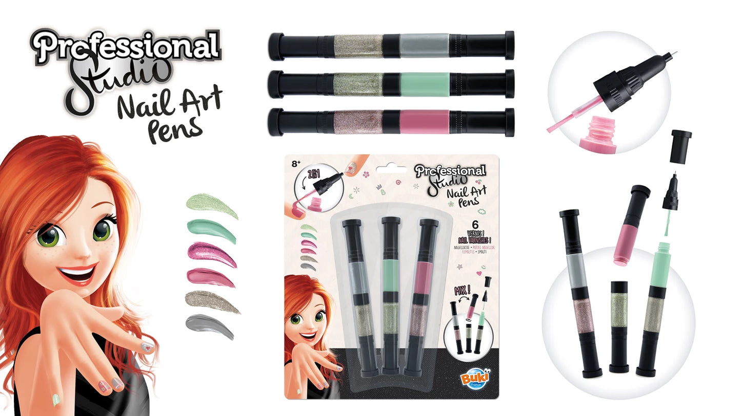 BUKI - CRAYONS POUR VERNIS À ONGLES – ARGENT - F/D/I/ML