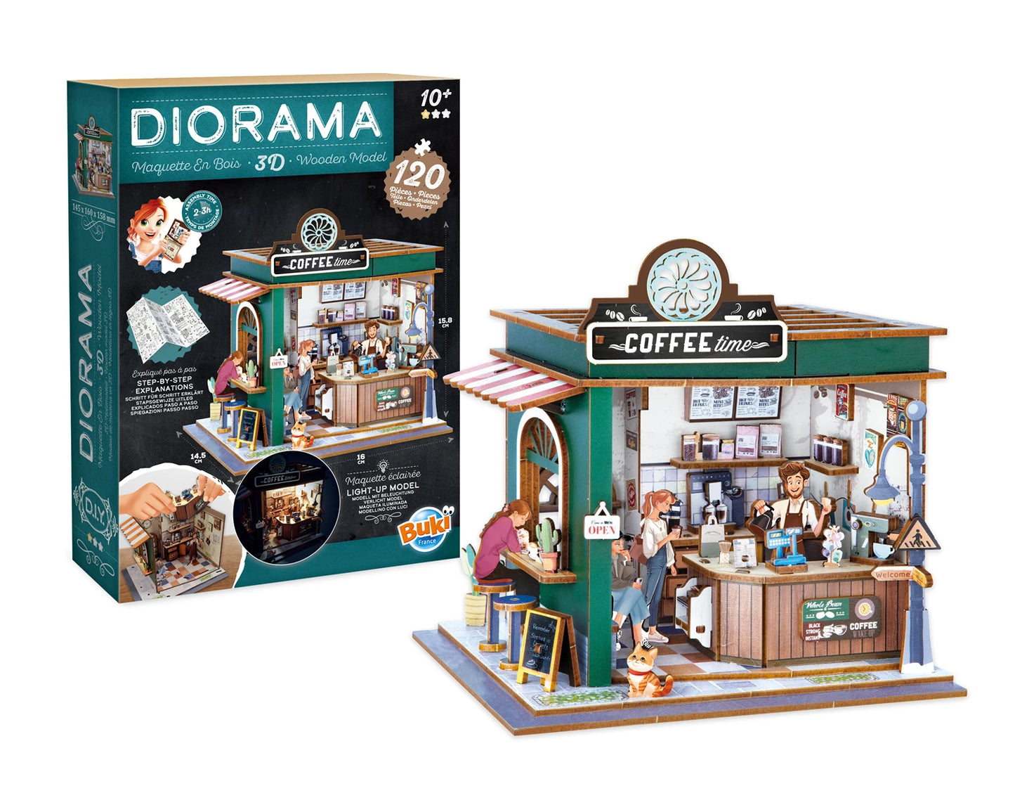 BUKI - DIORAMA « CAFÉ » - F/D/I/ML
