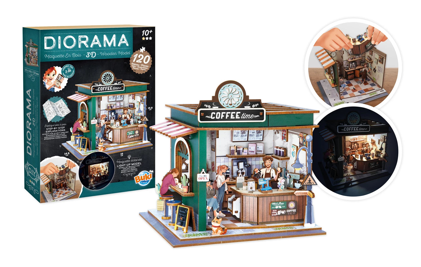 BUKI - DIORAMA « CAFÉ » - F/D/I/ML