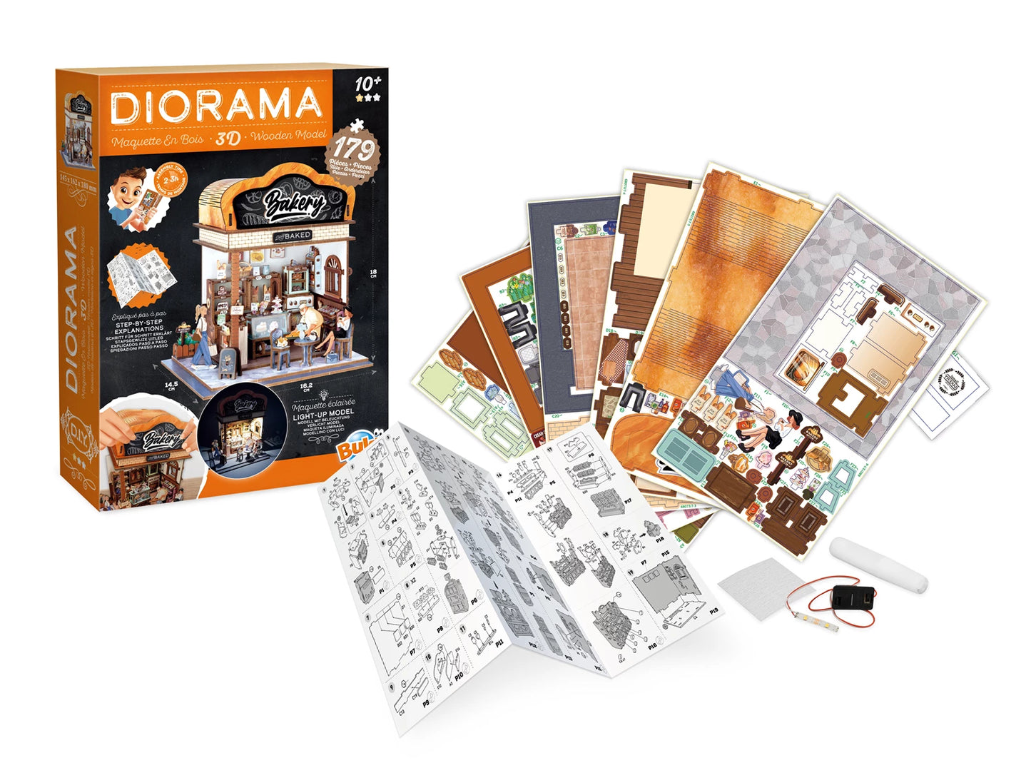BUKI - DIORAMA « BOULANGERIE » - F/D/I/ML
