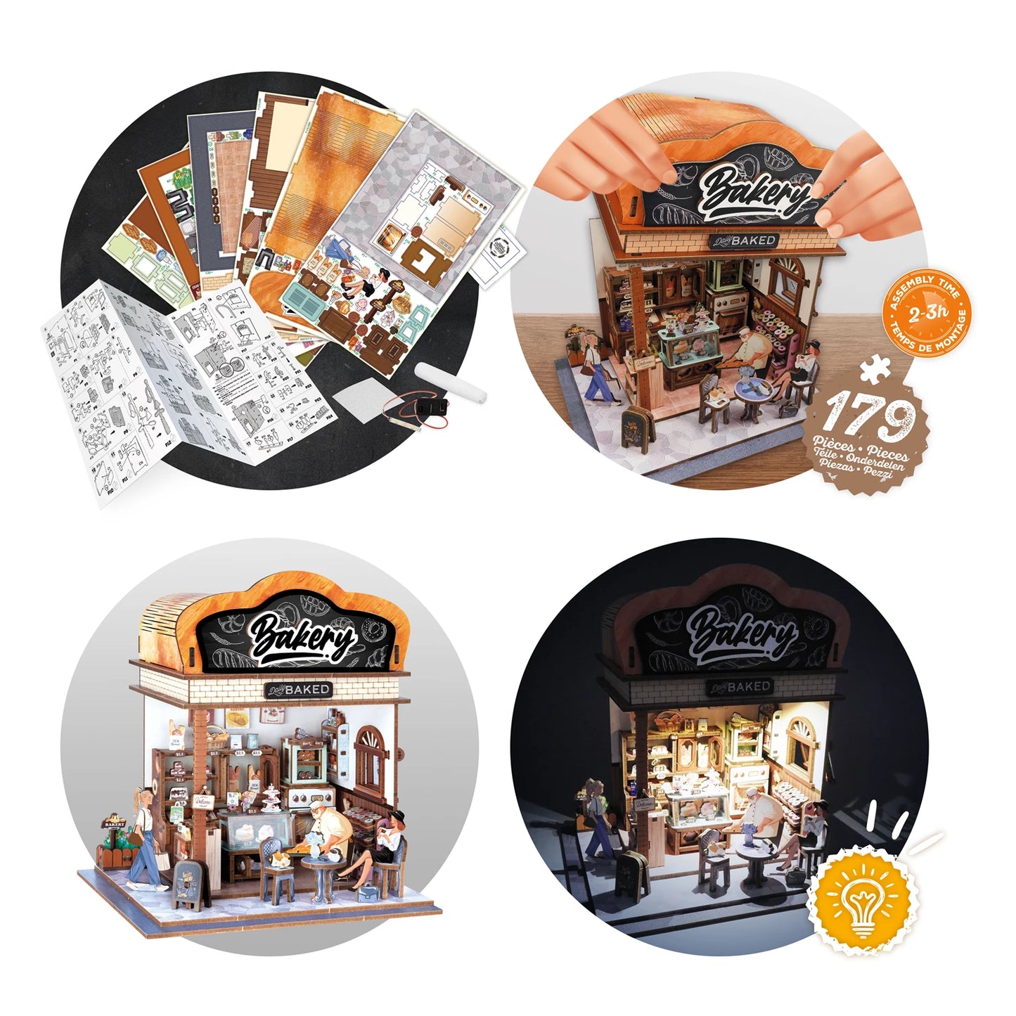 BUKI - DIORAMA « BOULANGERIE » - F/D/I/ML