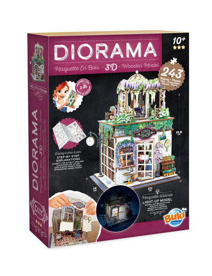 BUKI - DIORAMA „BLUMENLADEN“ - F/D/I/ML
