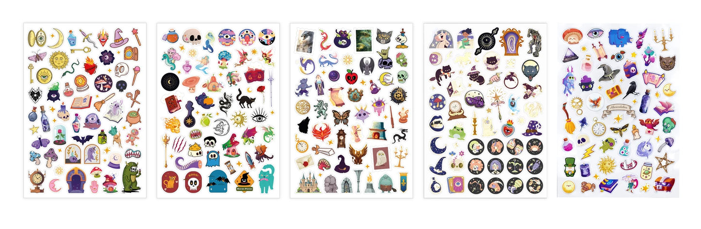 BUKI – STICKERBEUTEL – FANTASY – F/D/I/ML