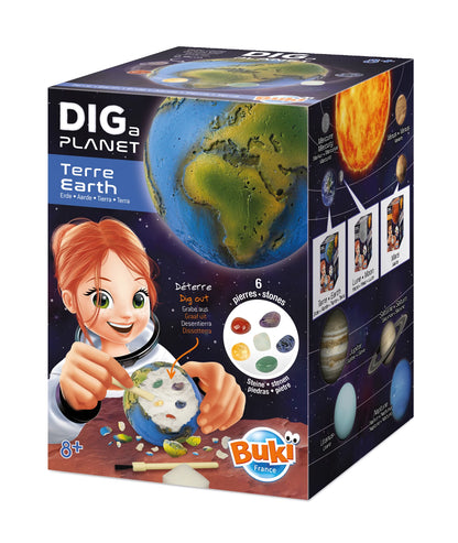 BUKI - CREUSE UNE PLANÈTE - LA TERRE - F/D/I/ML