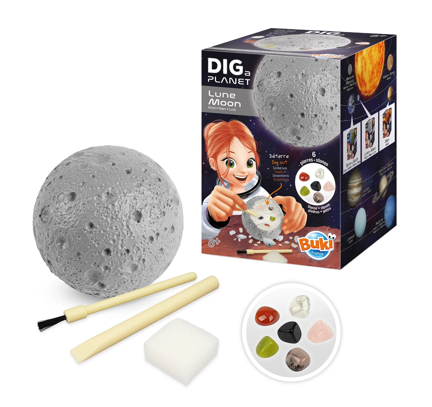 BUKI - GRABE EINEN PLANETEN AUS - MOND - F/D/I/ML