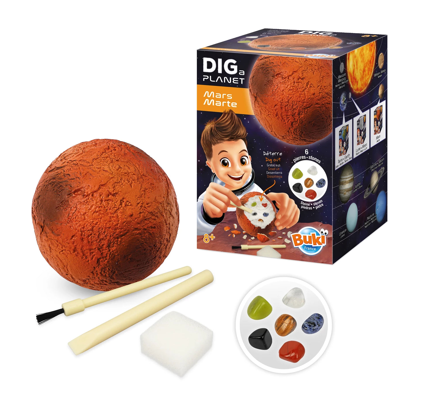 BUKI - GRABE EINEN PLANETEN AUS – MARS - F/D/I/ML