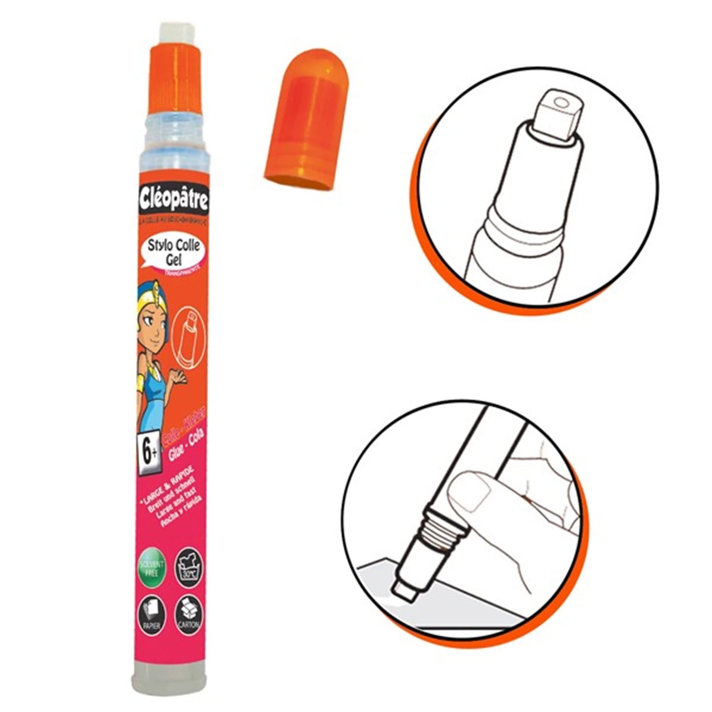 BÂTON DE COLLE TRANSPARENTE 20 G