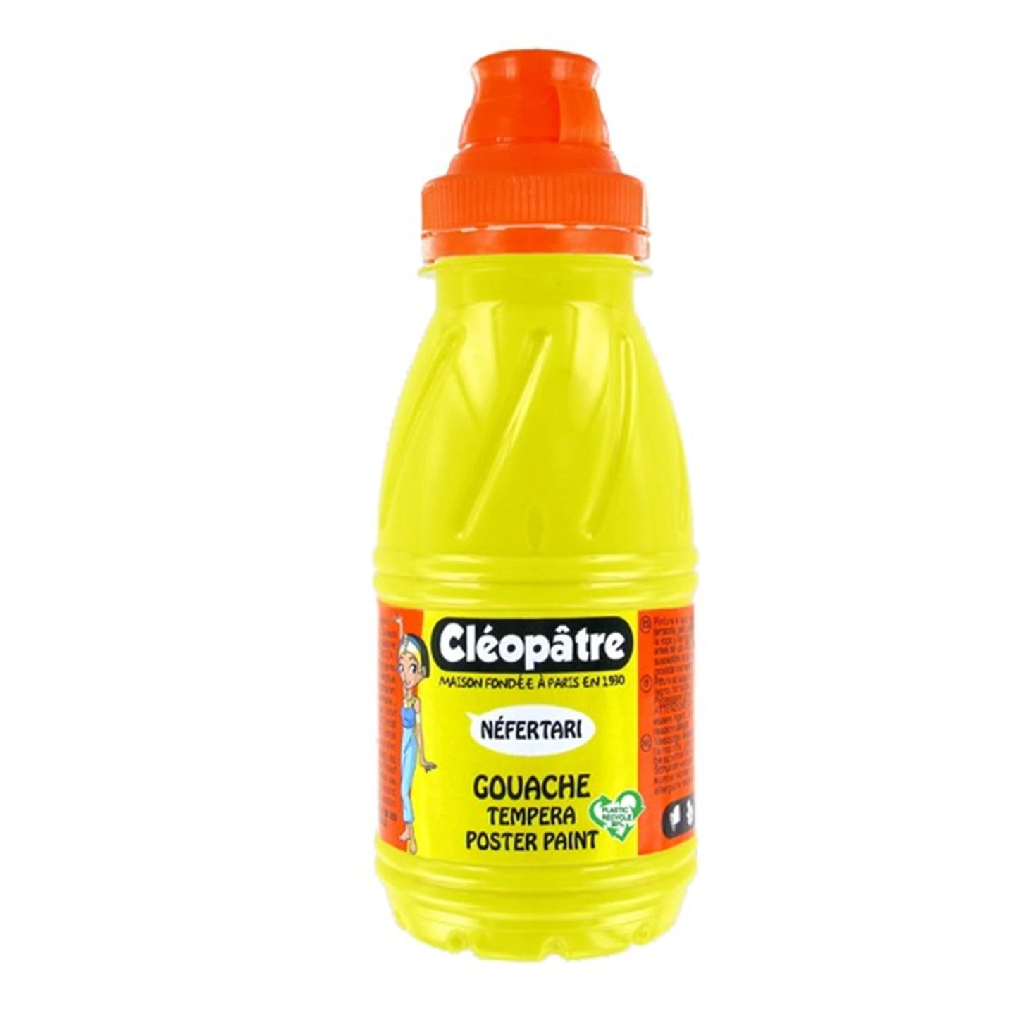 NEFERTARI – GUAZZO-TEMPERA 250ML GIALLO PRIMARIO