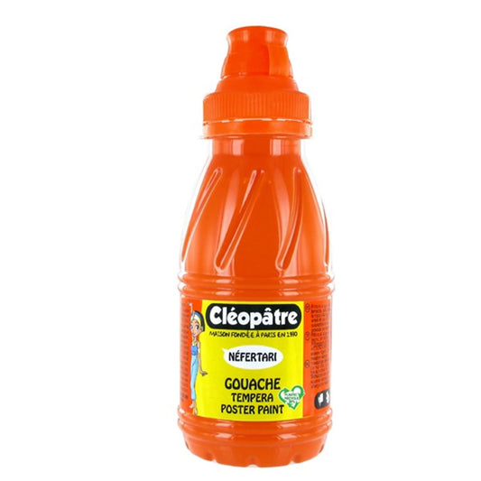 NEFERTARI – TEMPERA A GOUACHE 250ML ARANCIONE