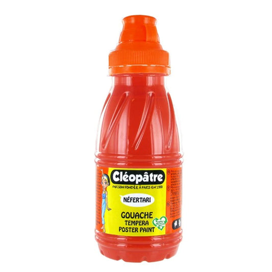 NEFERTARI – GOUACHE TEMPERA 250ML ROSSO CINOBRE