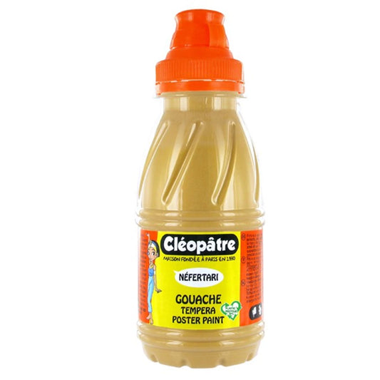 NEFERTARI – TEMPERA A GUAZZO 250ML ORO METALLIZZATO