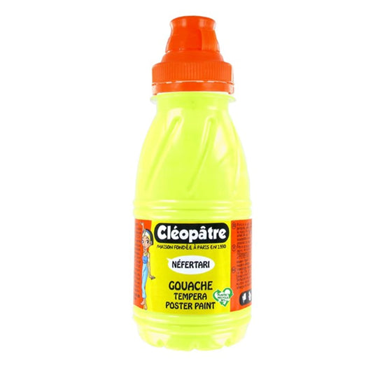NEFERTARI – TEMPERA A GUAZZO 250ML GIALLO NEON