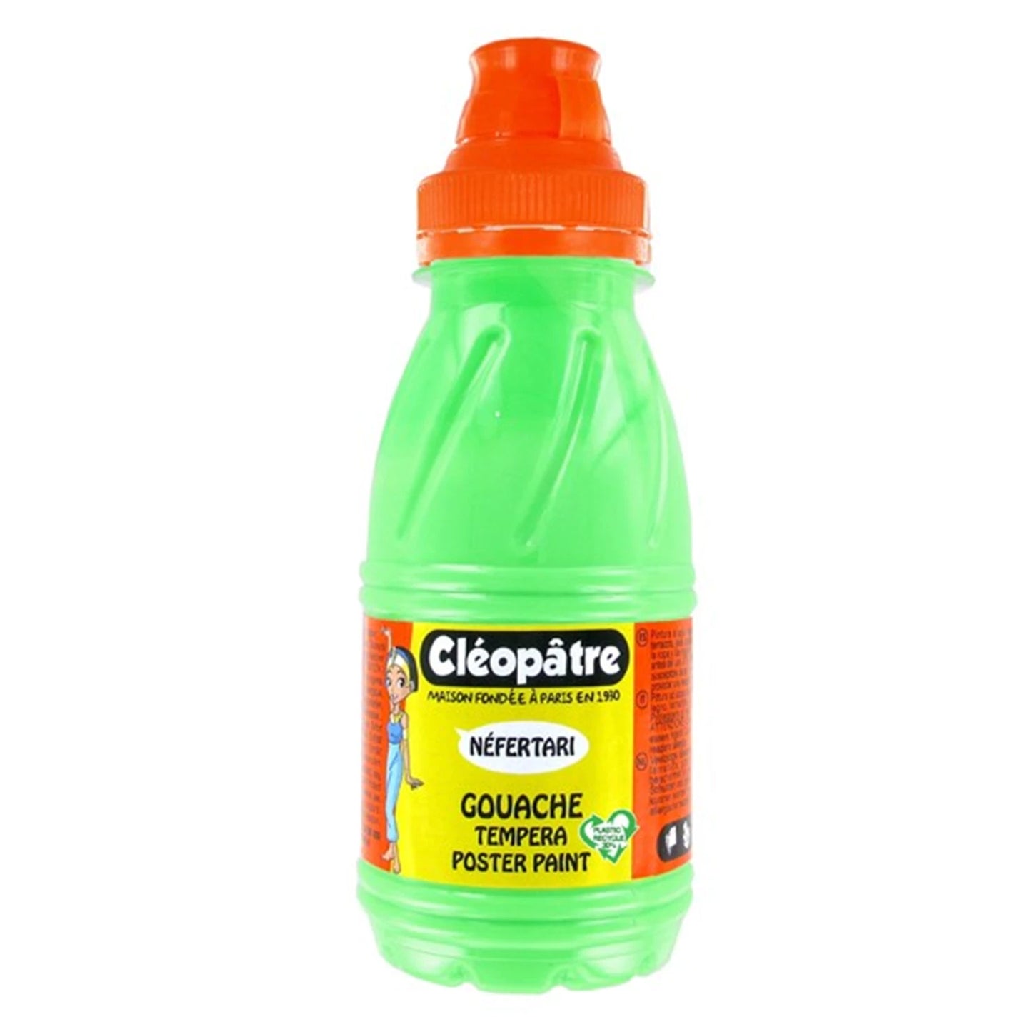 NEFERTARI – TEMPERA A GUAZZO 250ML VERDE NEON