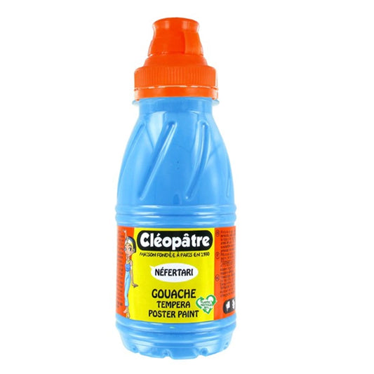 NEFERTARI – GOUACHE TEMPERA 250ML BLU NEON