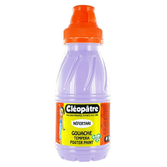 NEFERTARI – GOUACHE TEMPERA 250ML LAVANDA (TONO PASTELLO)