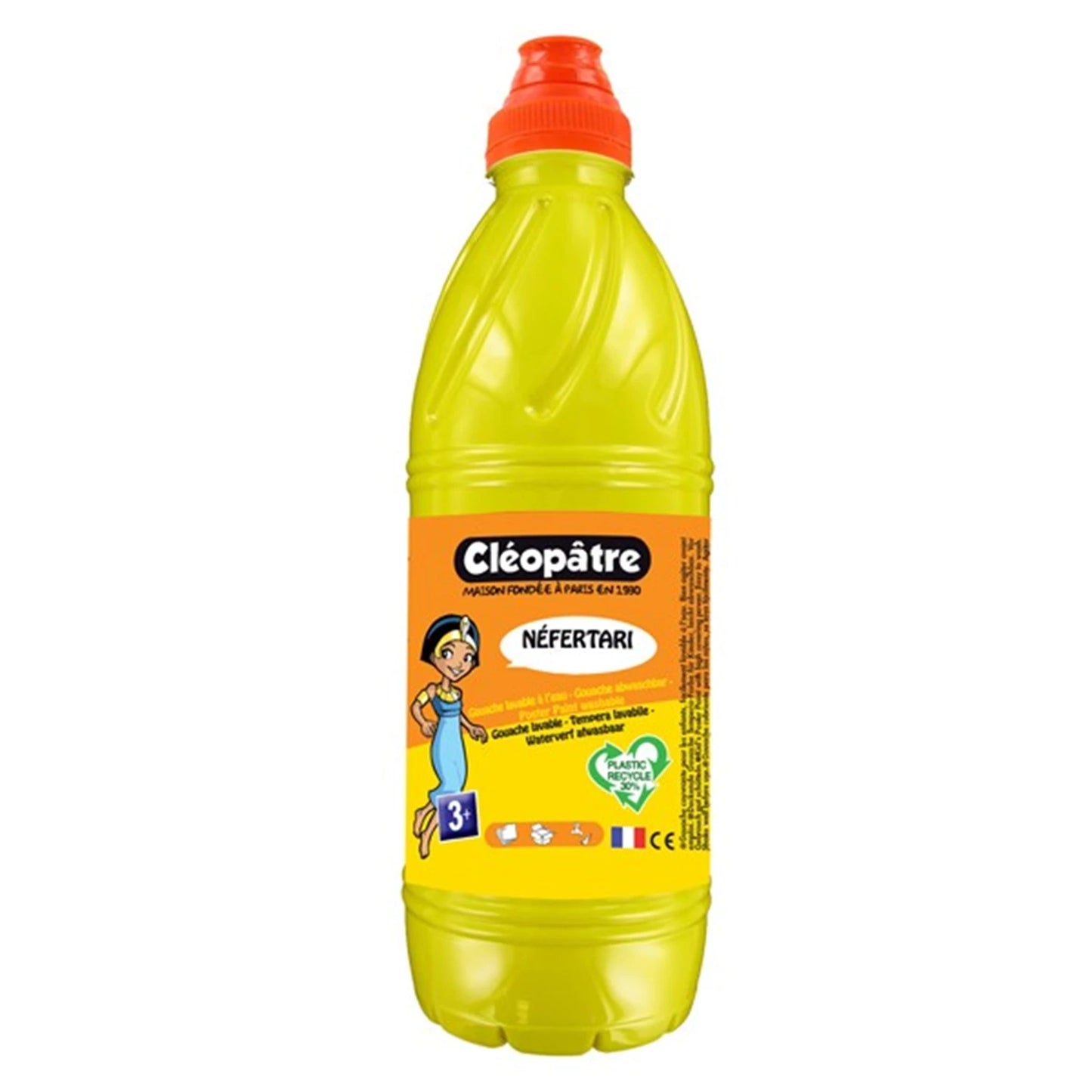 NEFERTARI – GUAZZO-TEMPERA 1L GIALLO PRIMARIO