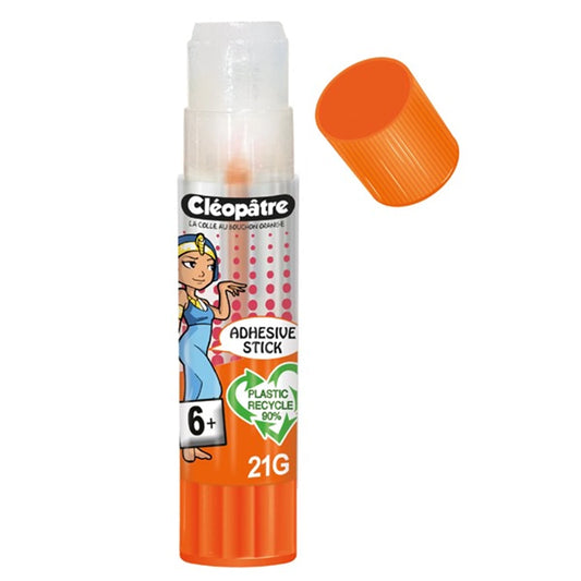 KLEBESTIFT TRANSPARENT CLEOSTICK 21 G AB 6 JAHREN RECYCELBAR