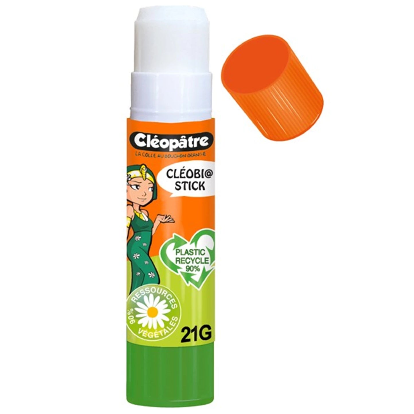 KLEBESTIFT CLEOBIO'STICK 21G, 90 % PFLANZLICHEN URSPRUNGS UND