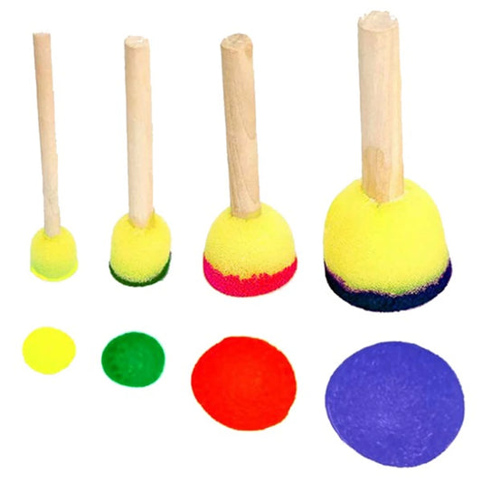 4 TAMPONS EN MOUSSE (10, 20, 30 + 40 MM)