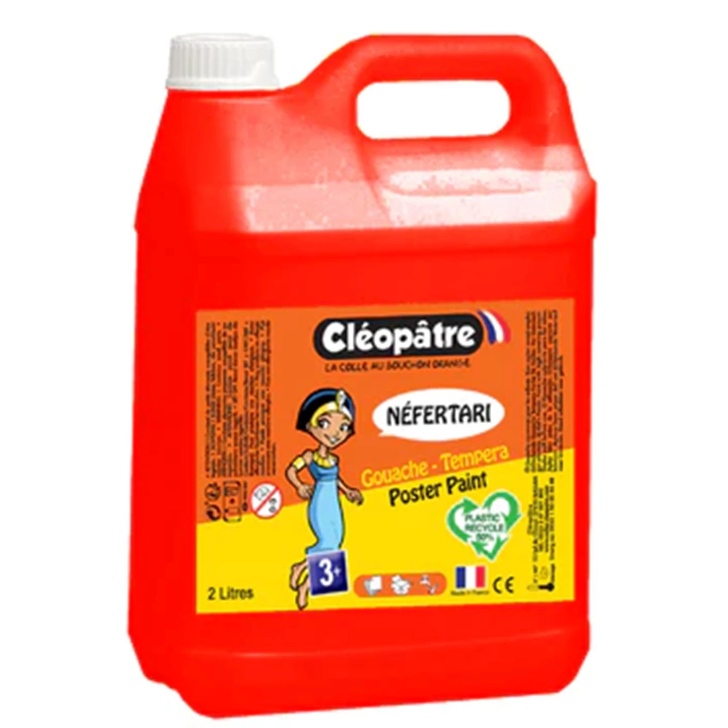 CLEOPATRE - GOUACHE NEFERTARI HELLROT 2 LITER -