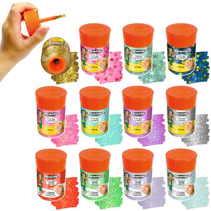 PACKUNG MIT 12 KLEINEN MALFARBENPINSELN WAHOU 50ML