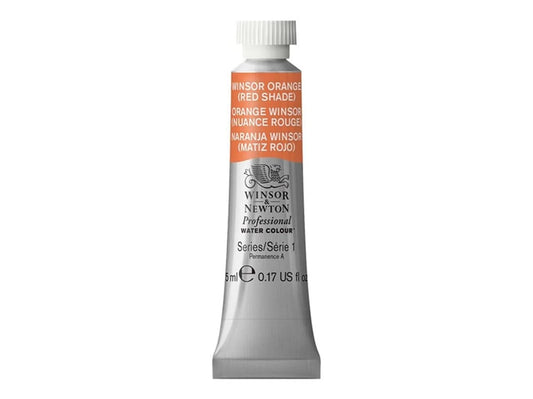 W&N PROF. ACQUERELLO TUBO 5ML WINSORORANGE (TONALITÀ ROSSA)