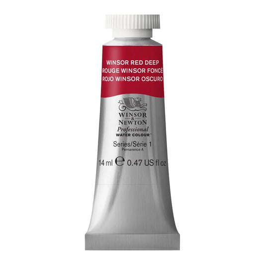W&N PROF. ACQUERELLO TUBO 14ML WINSORR ROSSO SCURO