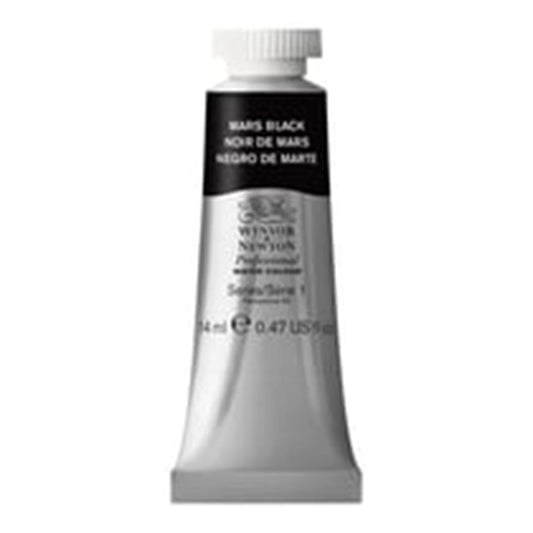 W&N PROF. ACQUERELLO TUBO 14ML MARS BLACK
