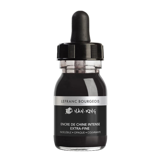 LFB NAN KING INCHIOSTRO DA DISEGNO FLACONE DA 30ML - NERO